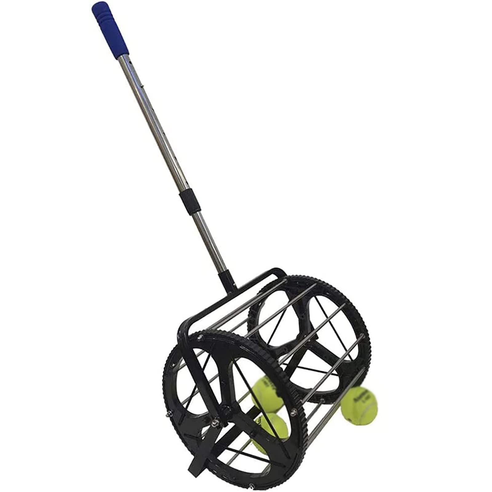 Amazon | 伸縮式テニスボールローラー、自動ピックアップテニスボール